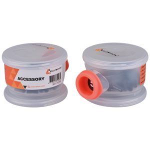 Alternative view of CICLOVATION OPEN, FITS 5MM OUTER CASING, ALLOY, BOTTLE OF 50 / BLACK ANOD.