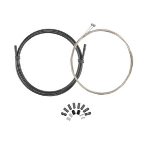 Alternative view of CICLOVATION UNIVERSAL FOR ROAD & MOUNTAIN, SHIFT SET, SHIMANO/SRAM SYSTEM. STAINLESS-NANO SLICK CABLE WITH 4MM LINEAR LUBE SHIFT OUTER CASING. END CAPS AND PARTS INCLUDED. / BLACK
