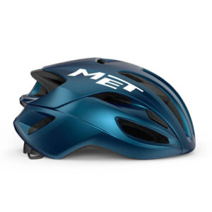 Alternative view of MET RIVALE MIPS CE TEAL BLUE METALLIC | GLOSSY