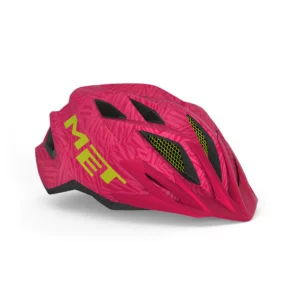 Alternative view of MET CREACKERJACK CE PINK TEXTURE GREEN/ MATT UN