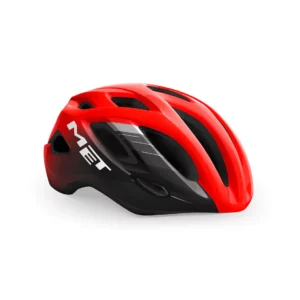 Alternative view of MET IDOLO CE RED BLACK GLOSSY