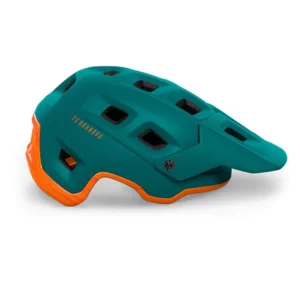 Alternative view of MET TERRANOVA CE ALPINE GREEN ORANGE MATT / GLOSSY