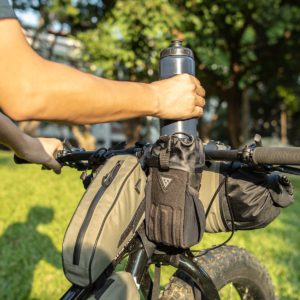 Alternative view of Topeak Freeloader, Stem Mount Bag, For Bottle, Energy Bars, Backup Battery Packs, 1.0L, Black