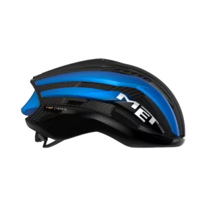 Alternative view of MET TRENTA 3K CARBON CE BLK BLU METALLIC /MATT GLOSSY