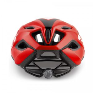 Alternative view of MET IDOLO CE BLACK RED METALLIC | GLOSSY