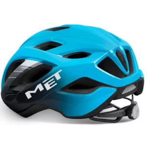 Alternative view of MET IDOLO CE CYAN BLACK GLOSSY