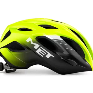 Alternative view of MET IDOLO CE FLUO YELLOW BLACK | GLOSSY M