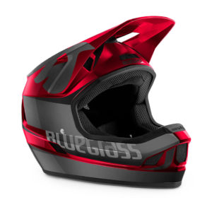 Alternative view of MET LEGIT CE BLACK RED METALLIC | GLOSSY S
