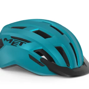 Alternative view of MET ALLROAD CE TEAL BLUE | MATT