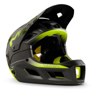 Alternative view of MET PARACHUTE MCR MIPS CE CAMO LIME GREEN | MATT GLOSS L