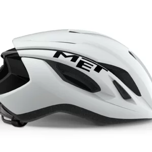 Alternative view of MET STRALE CE WHITE BLACK | MATT GLOSSY